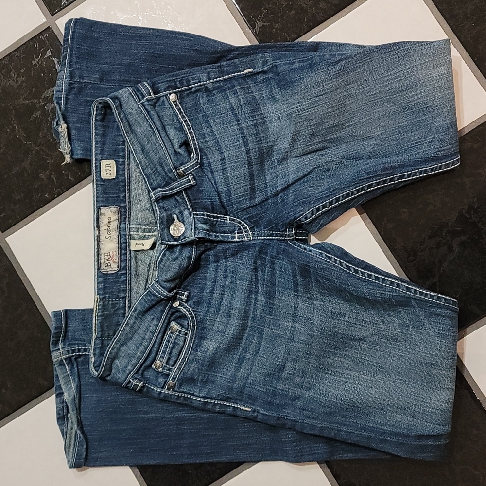 BKE jeans Sabrina 27R Boot Buckle